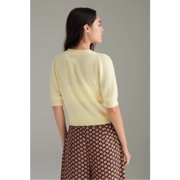 New Anthro Maeve Beth Cashmere Cardigan - Picture 4 of 5